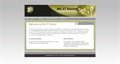 Desktop Screenshot of myitdoctor.com