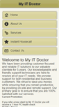 Mobile Screenshot of myitdoctor.com